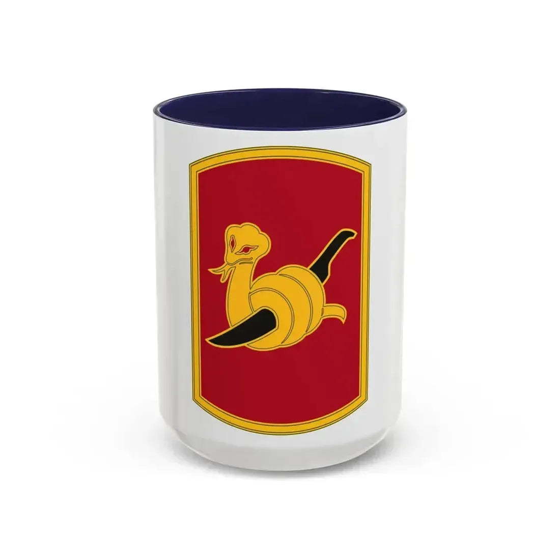 153rd Field Artillery Brigade (U.S. Army) Accent Coffee Mug 15oz Navy - Go Mug Yourself