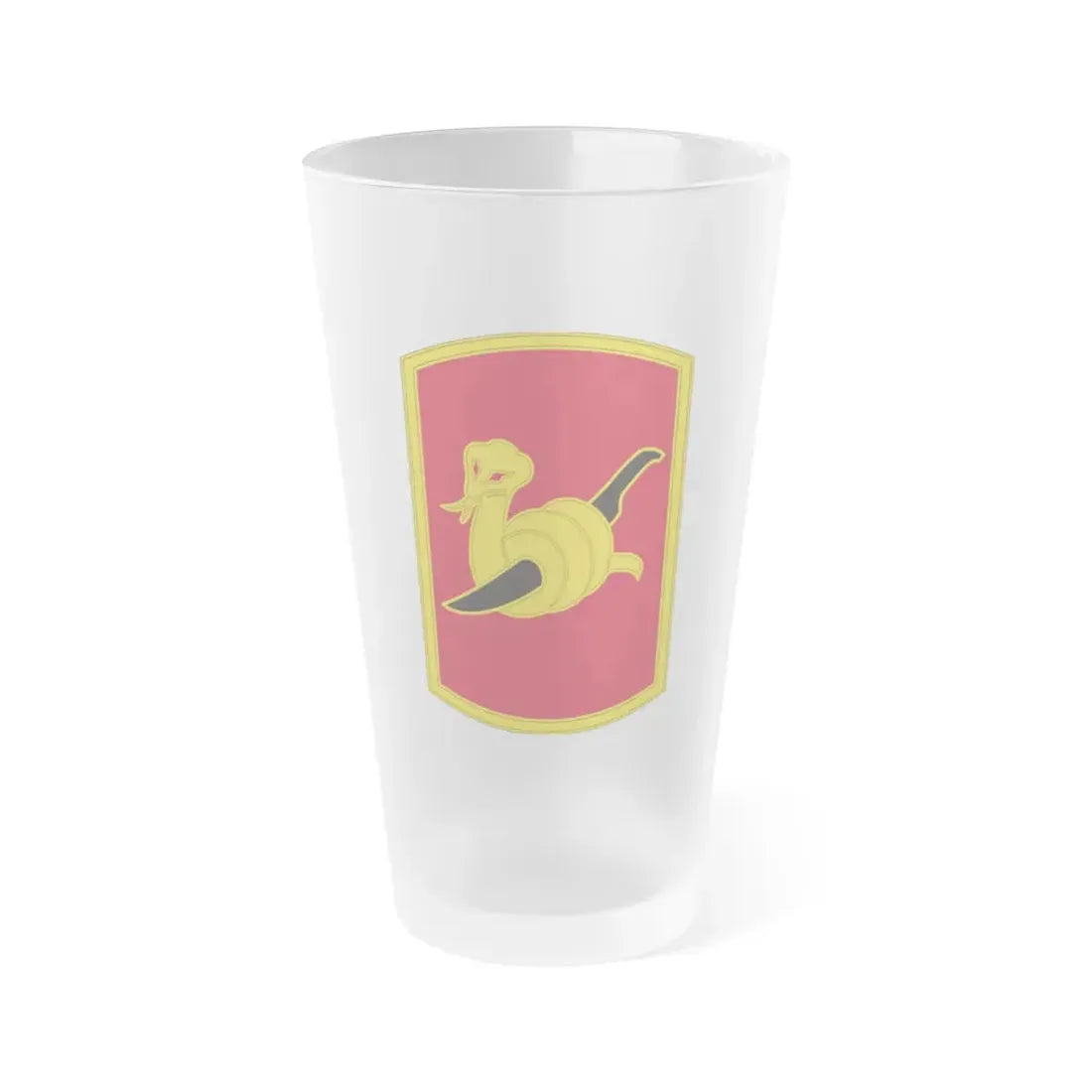 153rd Field Artillery Brigade (U.S. Army) Frosted Pint Glass 16oz Default Title - Go Mug Yourself