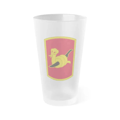 153rd Field Artillery Brigade (U.S. Army) Frosted Pint Glass 16oz Default Title - Go Mug Yourself