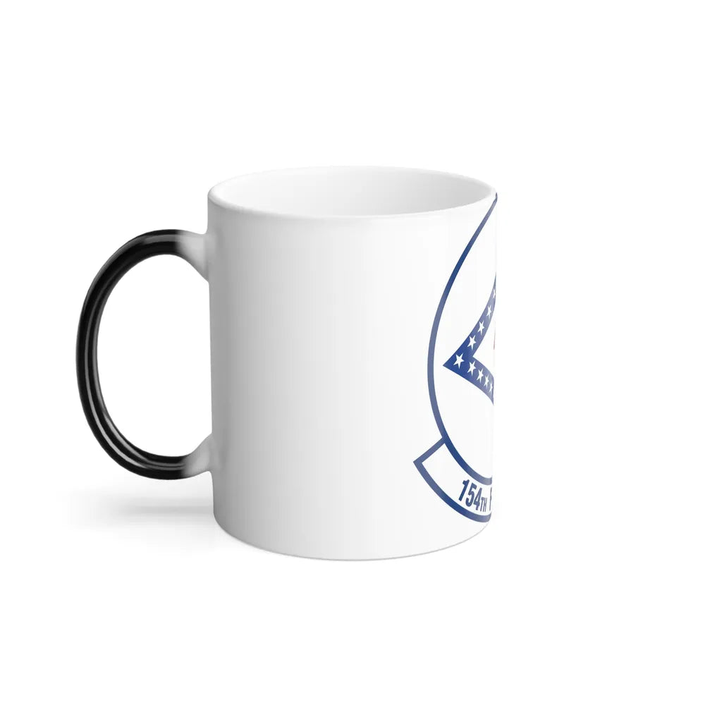 154 Fighter Squadron (U.S. Air Force) Color Changing Coffee Mug-Go Mug Yourself