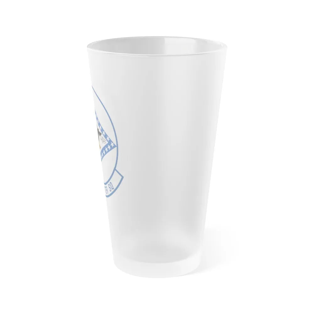 154 Fighter Squadron (U.S. Air Force) Frosted Pint Glass 16oz-Go Mug Yourself