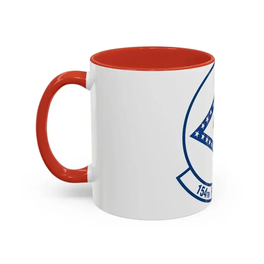 154 Fighter Squadron (U.S. Air Force) Accent Coffee Mug - Go Mug Yourself