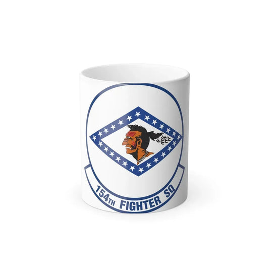 154 Fighter Squadron (U.S. Air Force) Color Changing Coffee Mug 11oz - Go Mug Yourself