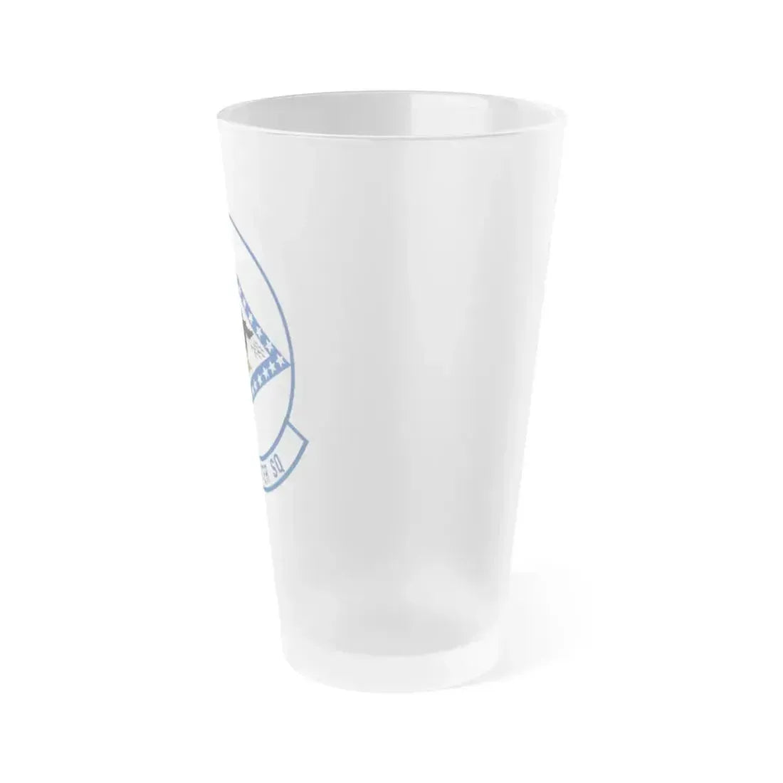 154 Fighter Squadron (U.S. Air Force) Frosted Pint Glass 16oz - Go Mug Yourself