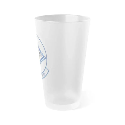 154 Fighter Squadron (U.S. Air Force) Frosted Pint Glass 16oz - Go Mug Yourself
