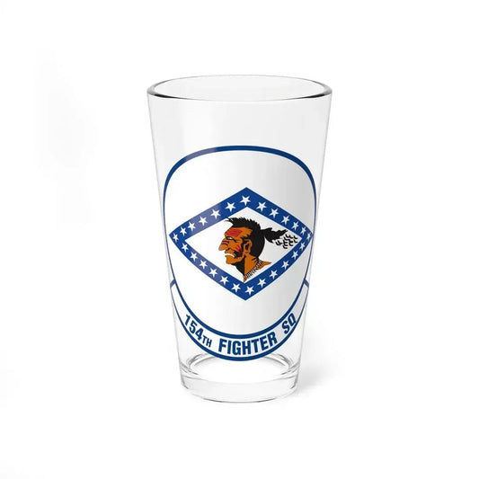 154 Fighter Squadron (U.S. Air Force) Pint Glass 16oz 16oz - Go Mug Yourself