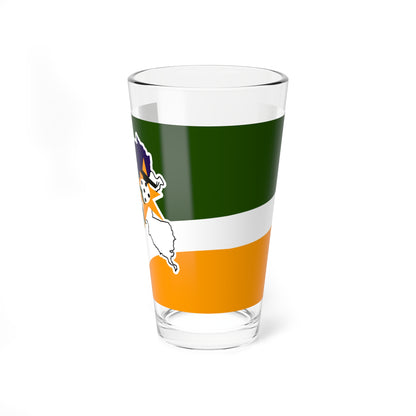 Bandera del Municipio de San Genaro de Boconoito (Venezuela) Pint Glass 16oz