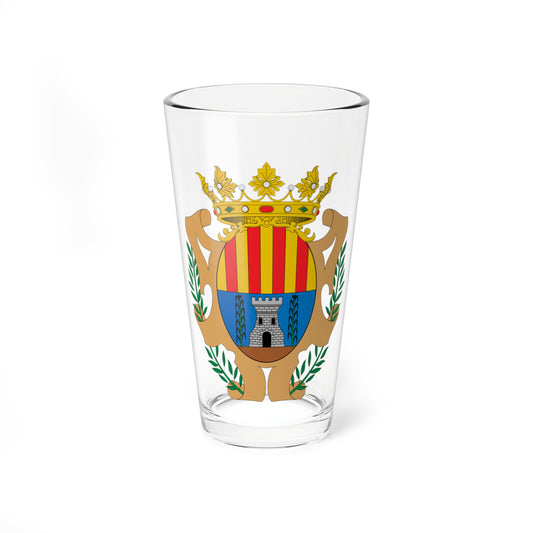 Escudo de Alcañiz (Spain) (Coat of Arms) Pint Glass 16oz