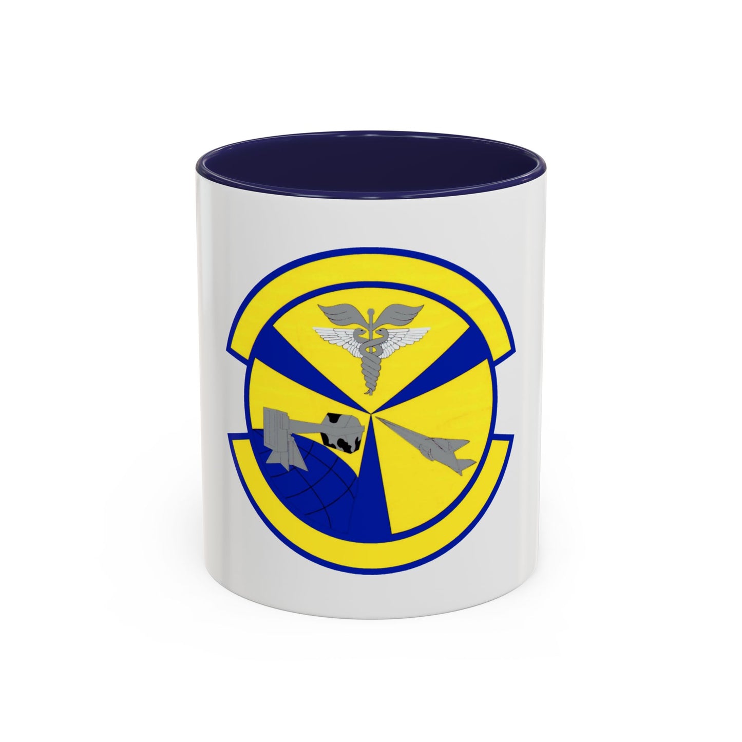 49 Operational Medical Readiness Squadron AETC (U.S. Air Force) Accent Coffee Mug