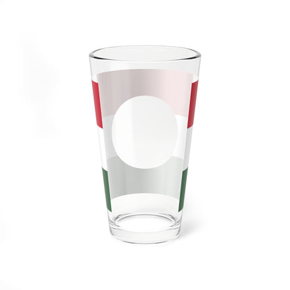 Flag of Hungary 1956 revolution (Hungary) Pint Glass 16oz