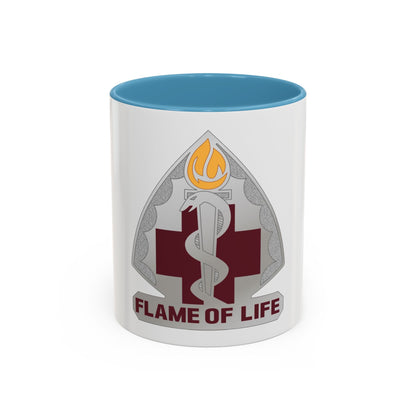 818 Medical Battalion (U.S. Army) Accent Coffee Mug