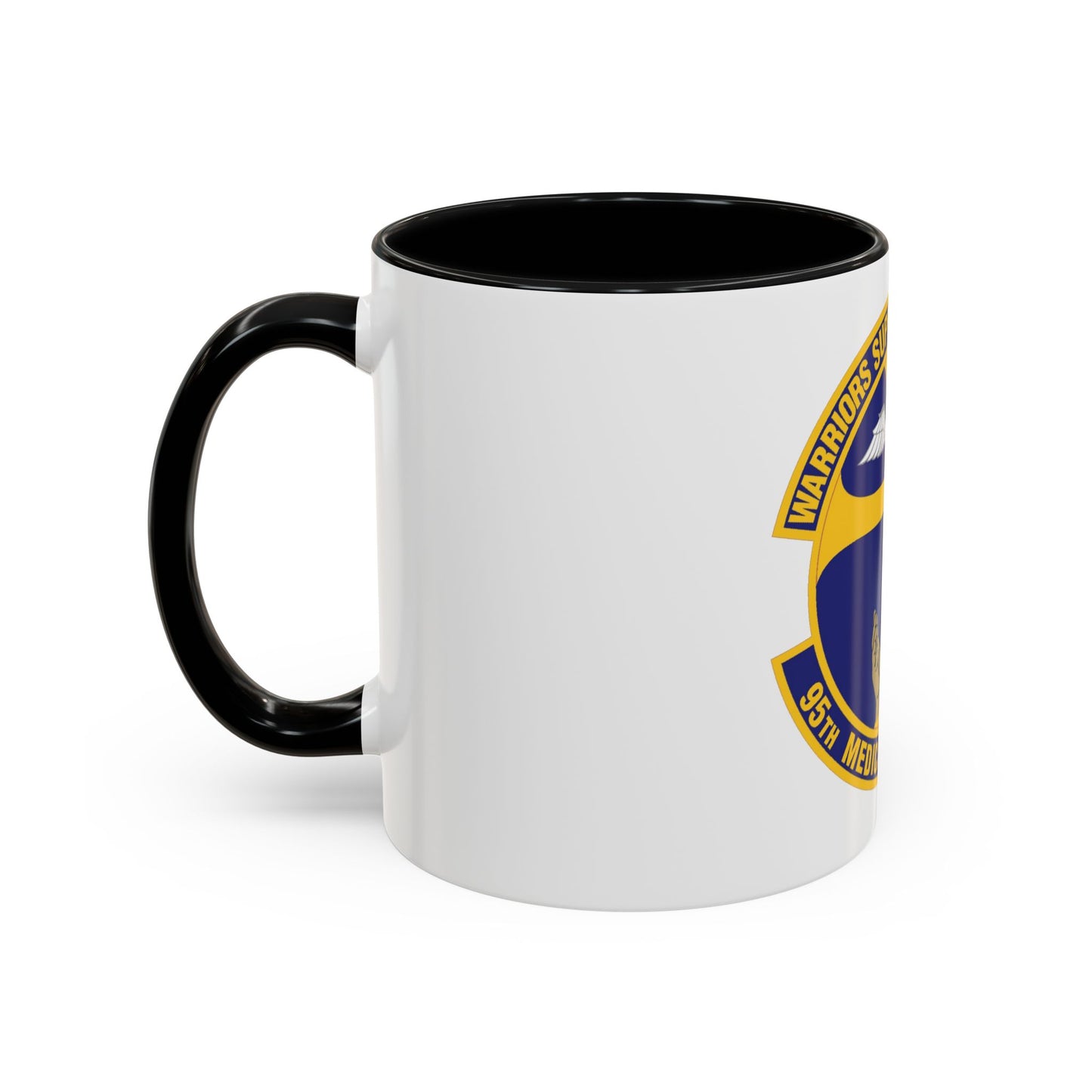 95th Medical Support Squadron (U.S. Air Force) Accent Coffee Mug