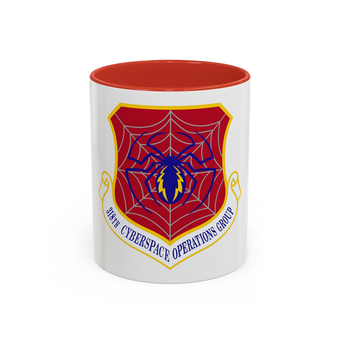318 Cyberspace Operations Group ACC (U.S. Air Force) Accent Coffee Mug