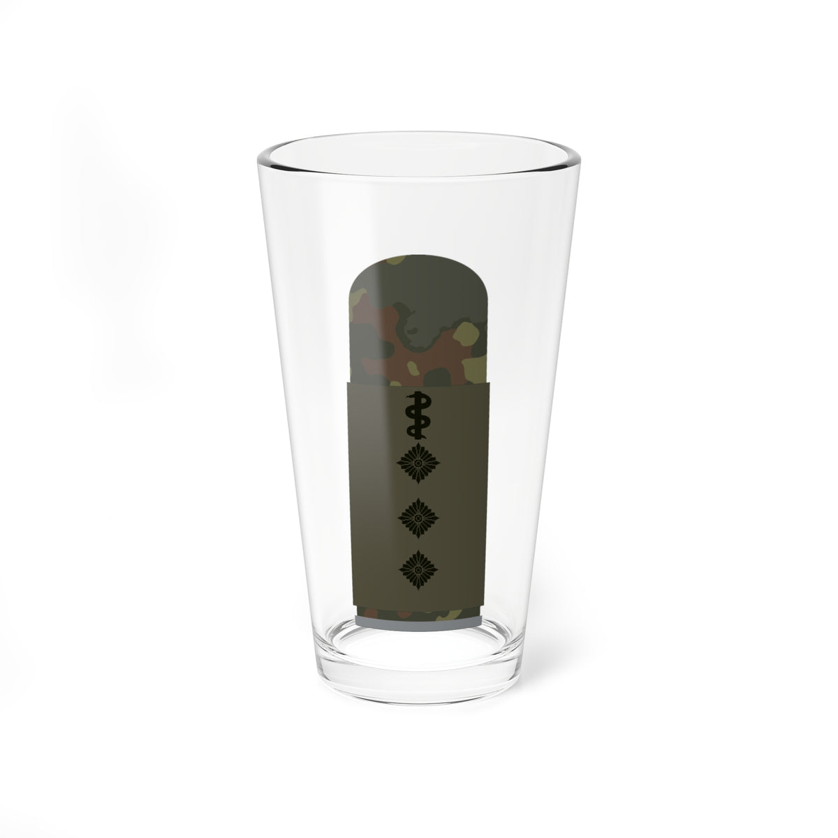 HA OS5 43b Stabsarzt HFlg HMx L (Germany) (Military Rank) Pint Glass 16oz