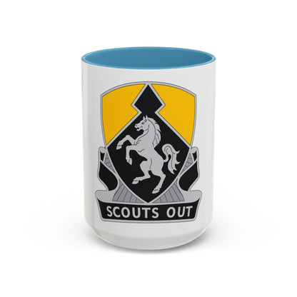 153 Cavalry Regiment (U.S. Army) Accent Coffee Mug