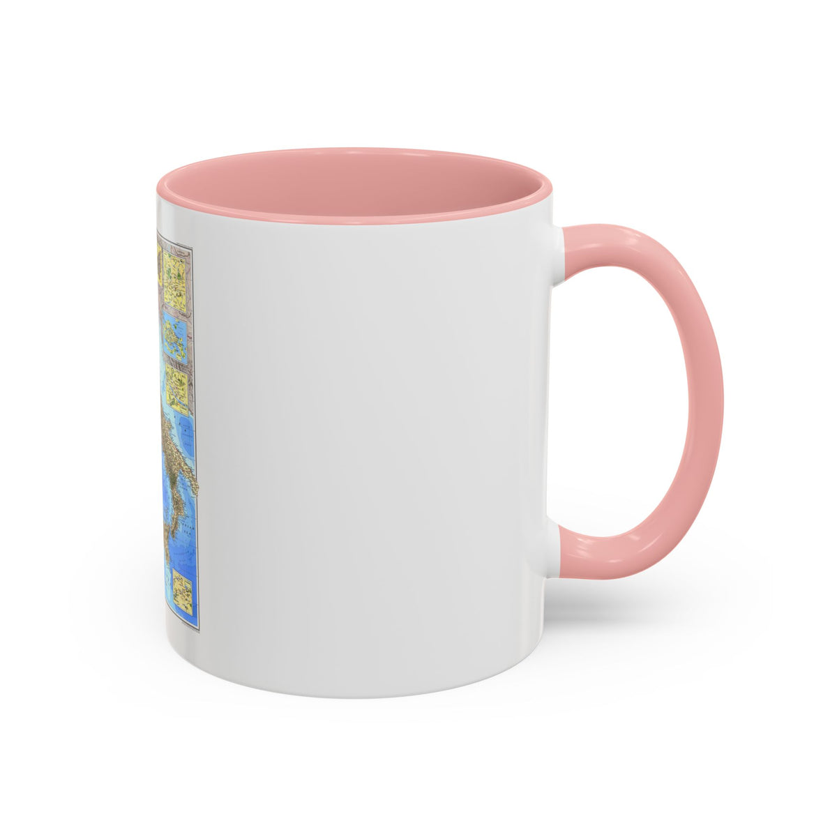 Italy (1995) (Map) Accent Coffee Mug