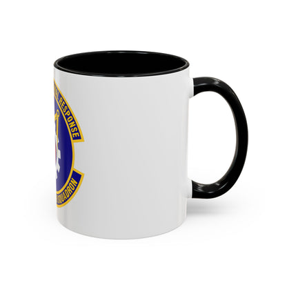 6th Civil Engineer Squadaron (U.S. Air Force) Accent Coffee Mug