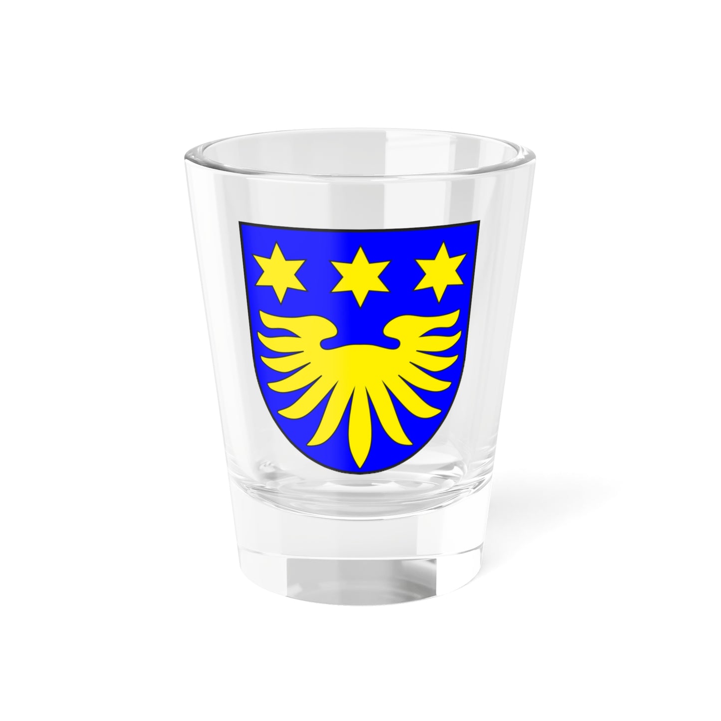 Jenaz Kreis wappen (Switzerland) (Coat of Arms) Shot Glass 1.5oz
