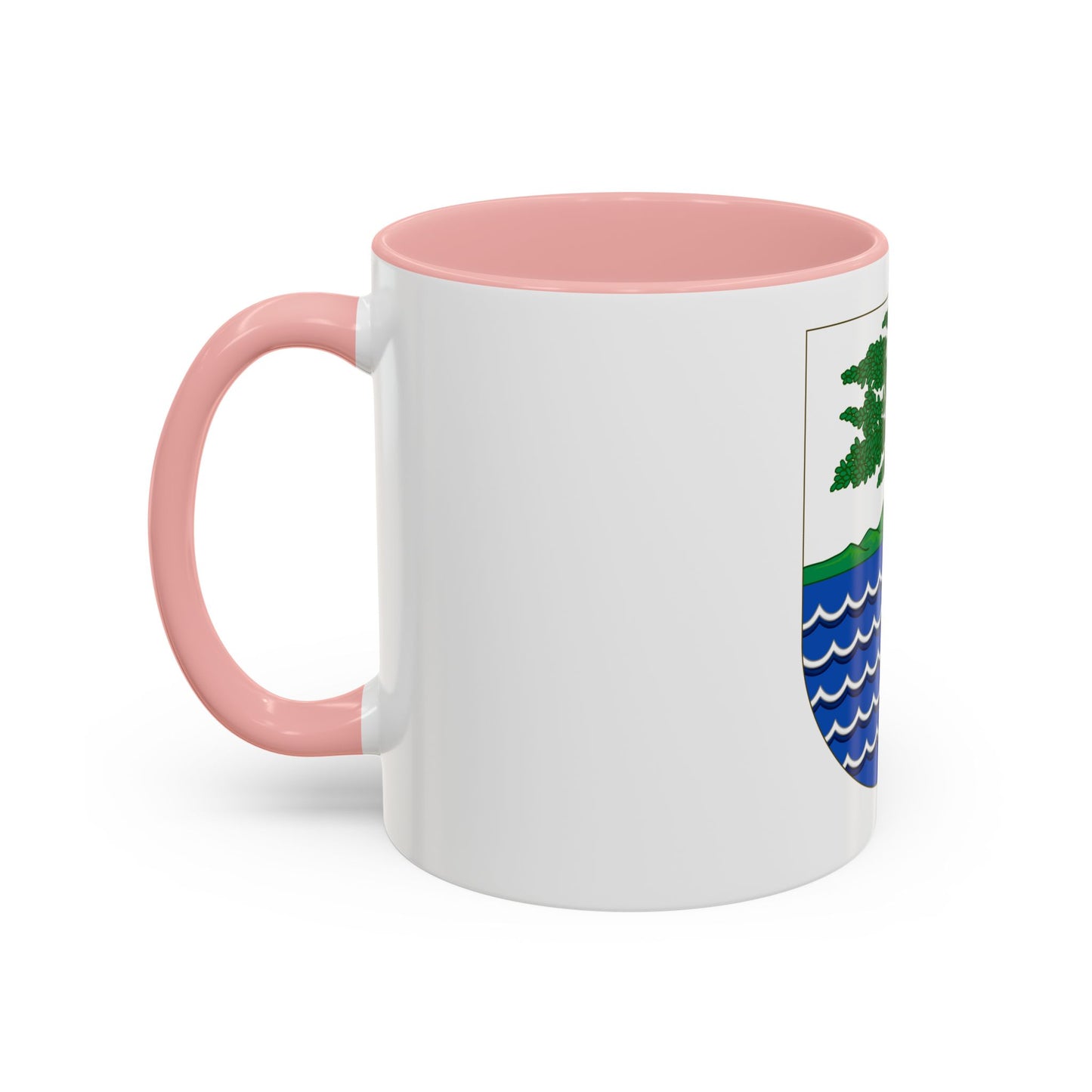 Coat of Arms of the Portuguese and Spanish Guinea - Accent Coffee Mug