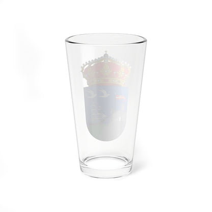 Escudo de A Guarda (Spain) (Coat of Arms) Pint Glass 16oz