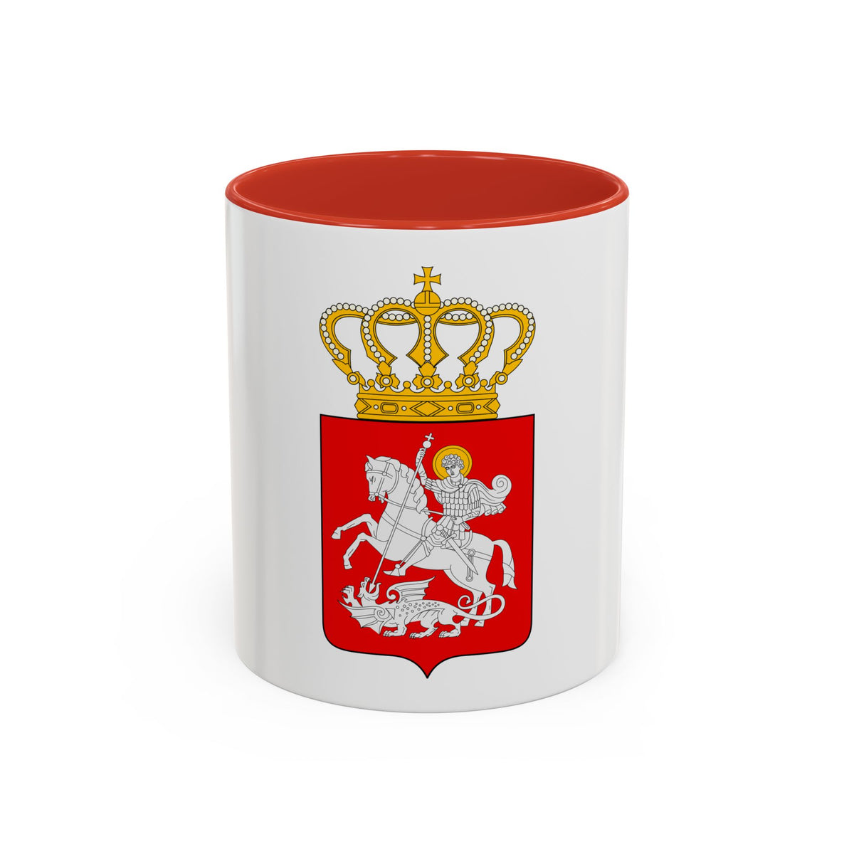 Lesser coat of arms of Georgia - Accent Coffee Mug