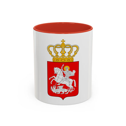 Lesser coat of arms of Georgia - Accent Coffee Mug