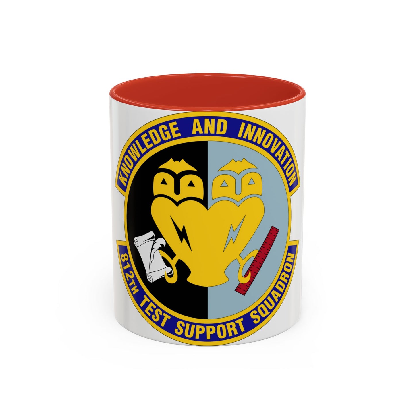 812 Test and Support Squadron AFMC (U.S. Air Force) Accent Coffee Mug