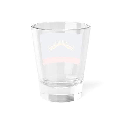 Flag of Murmansk Oblast Russia - Shot Glass 1.5oz