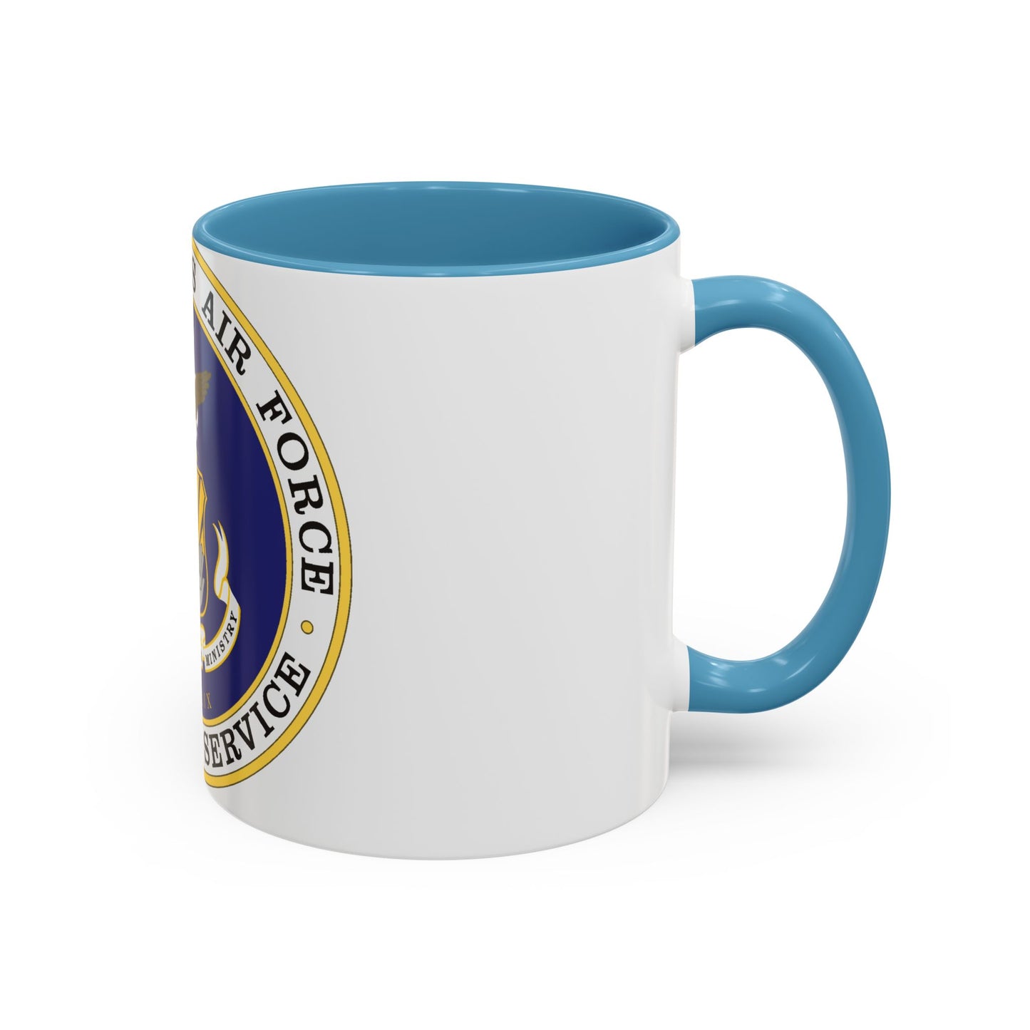 Air Force Chaplain Service (U.S. Air Force) Accent Coffee Mug