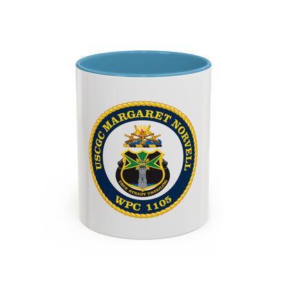 USCGC Margaret Norvell WPC 1105 (U.S. Coast Guard) Accent Coffee Mug
