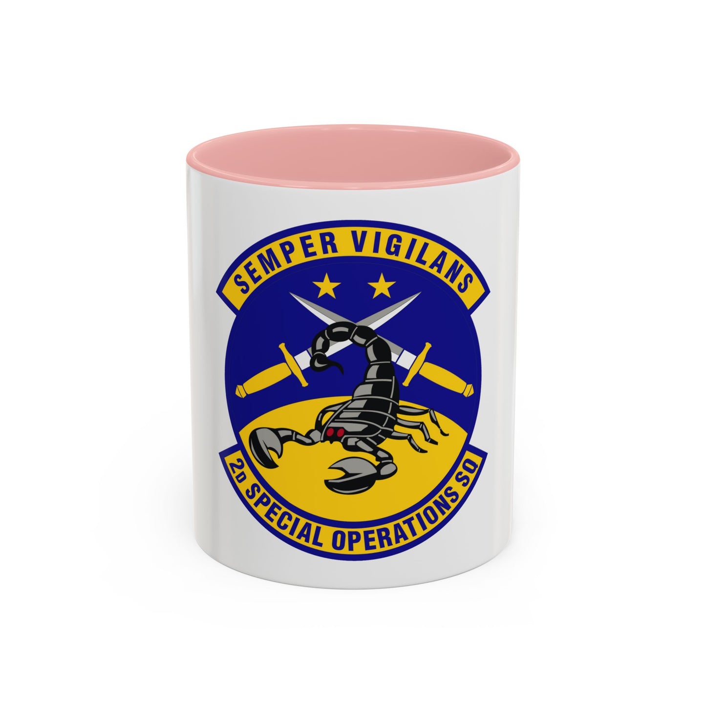 2d Special Operations Squadron (U.S. Air Force) Accent Coffee Mug