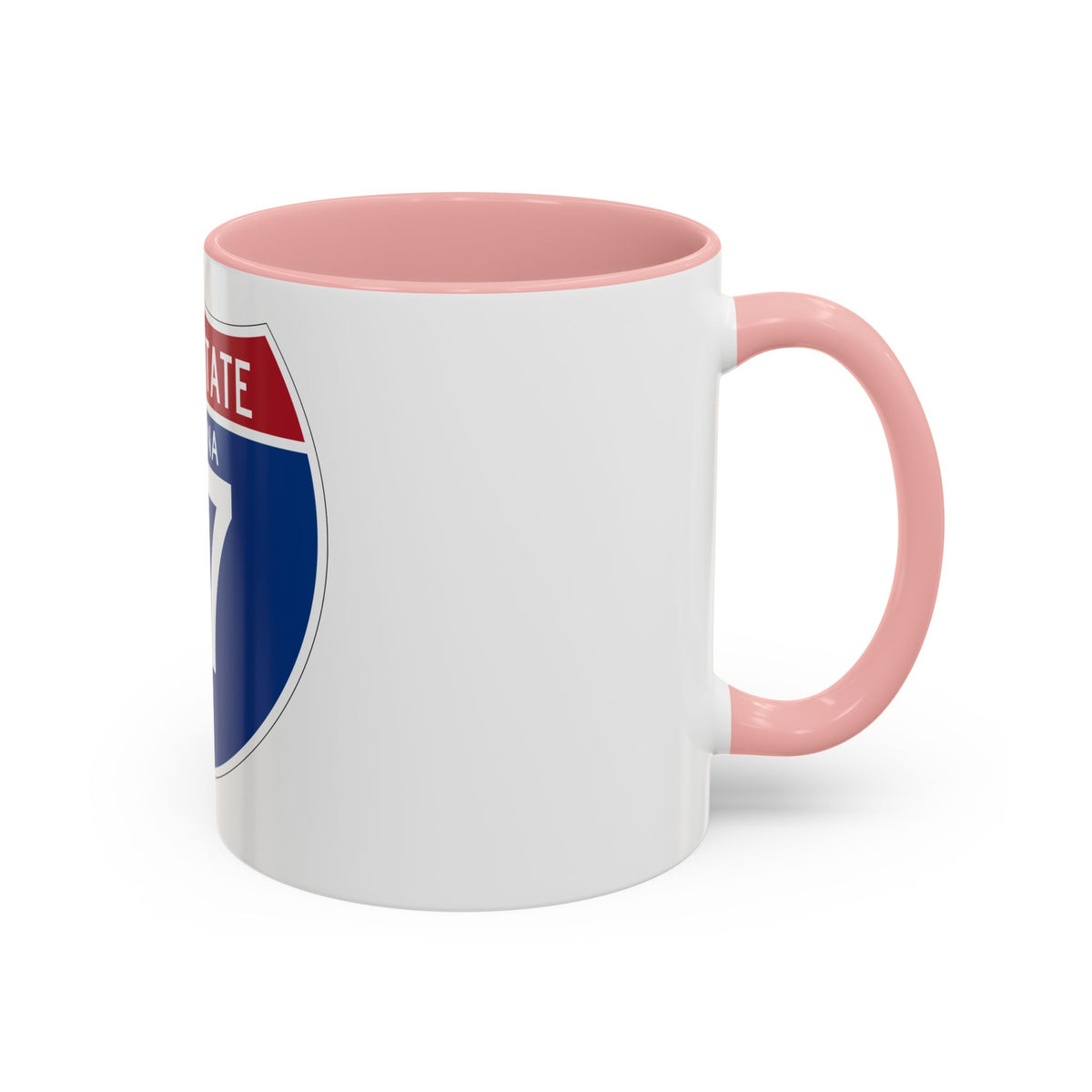 Interstate 17 (U.S. Highways) Accent Coffee Mug