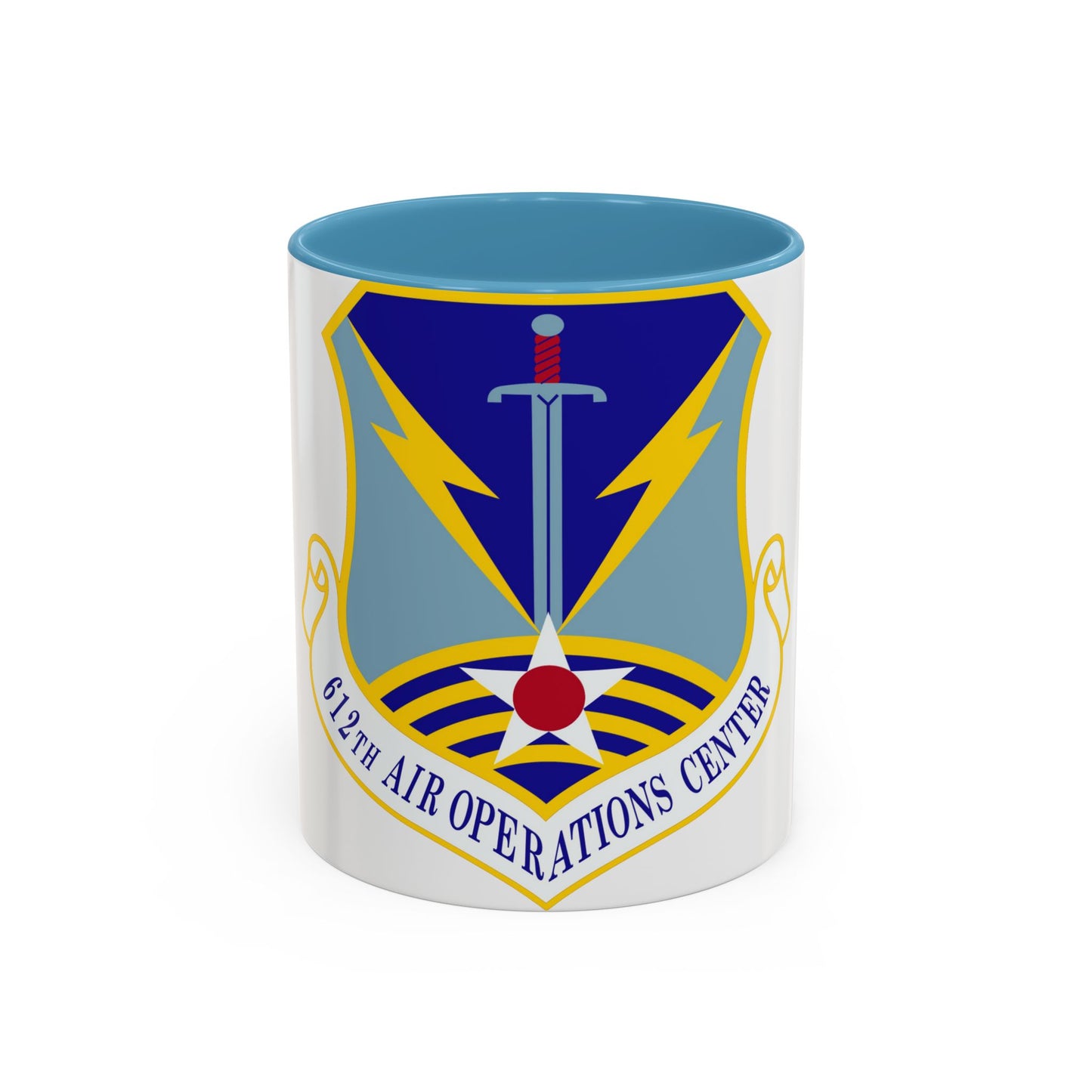 612 Air Operations Center ACC (U.S. Air Force) Accent Coffee Mug