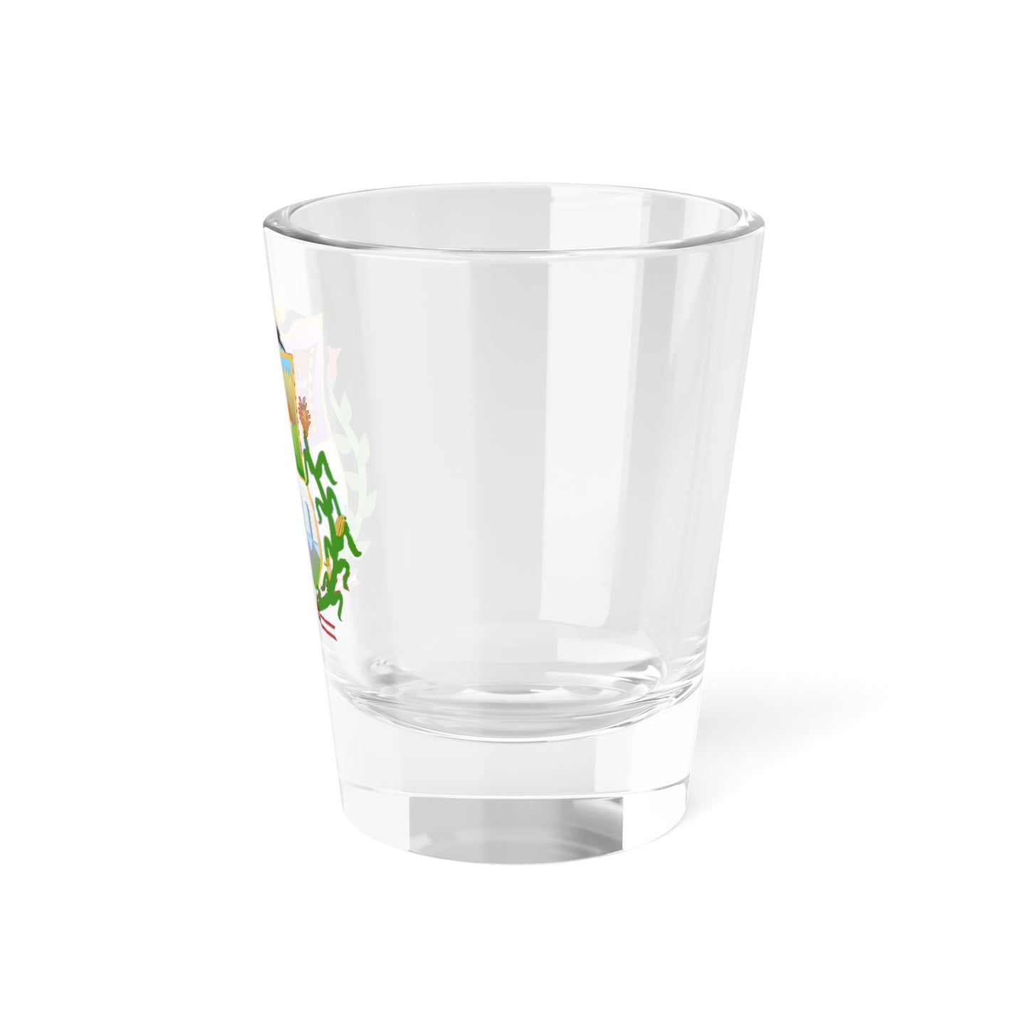 Escudo Pampamarca (Peru) (Coat of Arms) Shot Glass 1.5oz