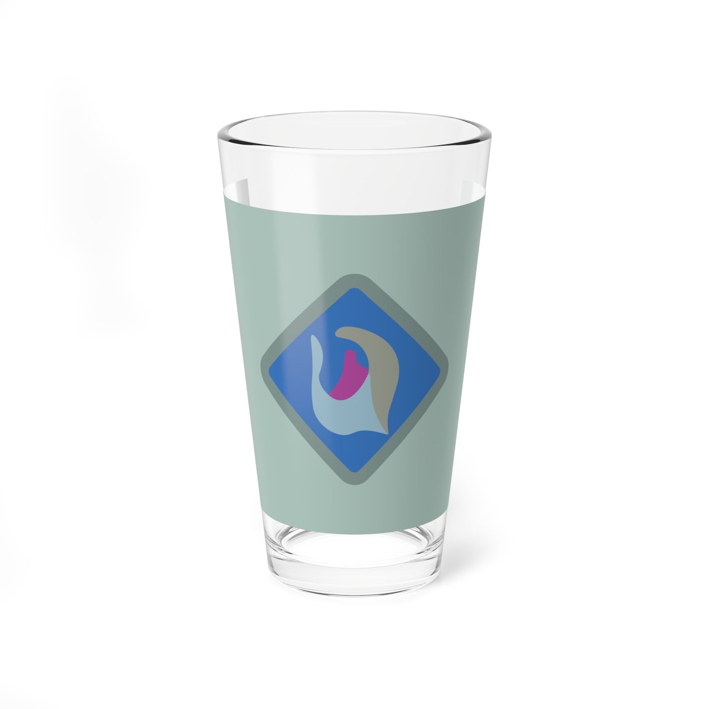 Flag of Qiqihar (China) Pint Glass 16oz