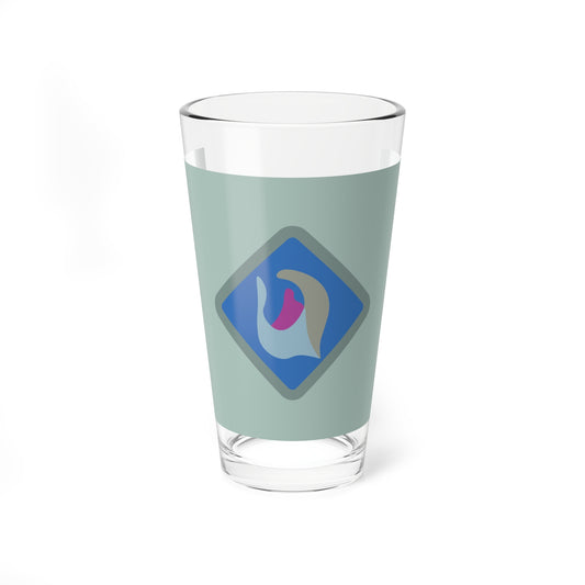 Flag of Qiqihar (China) Pint Glass 16oz