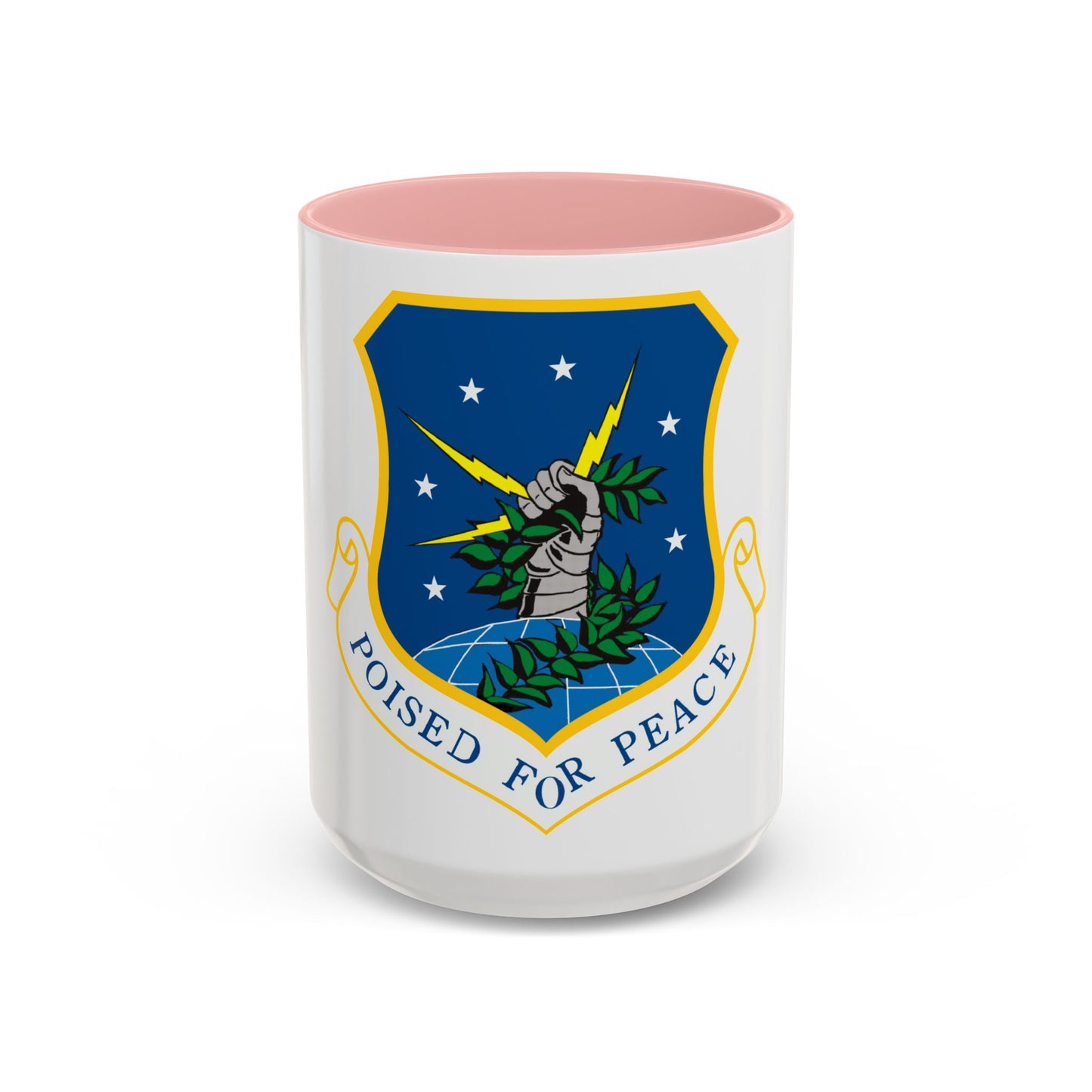 91st Space Wing (U.S. Air Force) Accent Coffee Mug