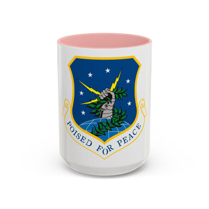 91st Space Wing (U.S. Air Force) Accent Coffee Mug