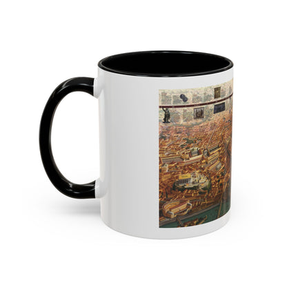 Romans, The (1997) (Map) Accent Coffee Mug