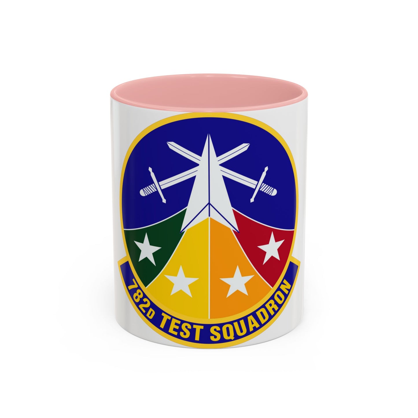 782d Test Squadron (U.S. Air Force) Accent Coffee Mug