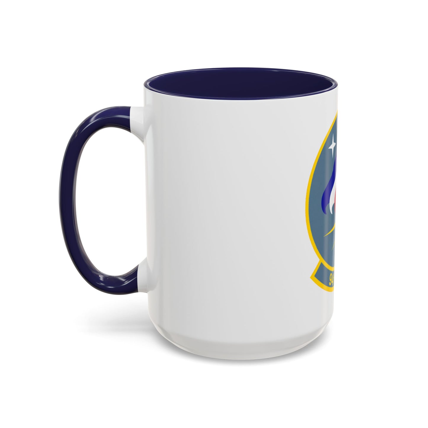 94 Flying Training Squadron AETC (U.S. Air Force) Accent Coffee Mug