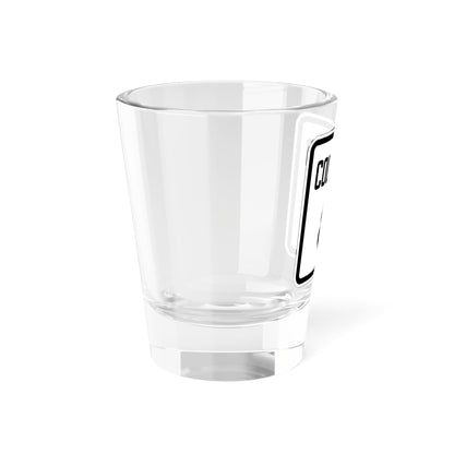 Colorado 81 1946 (Colorado) (Road Sign) Shot Glass 1.5oz-Go Mug Yourself