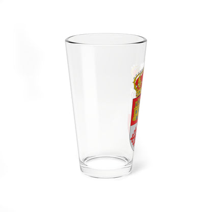 Escudo de Almadén (Spain) (Coat of Arms) Pint Glass 16oz