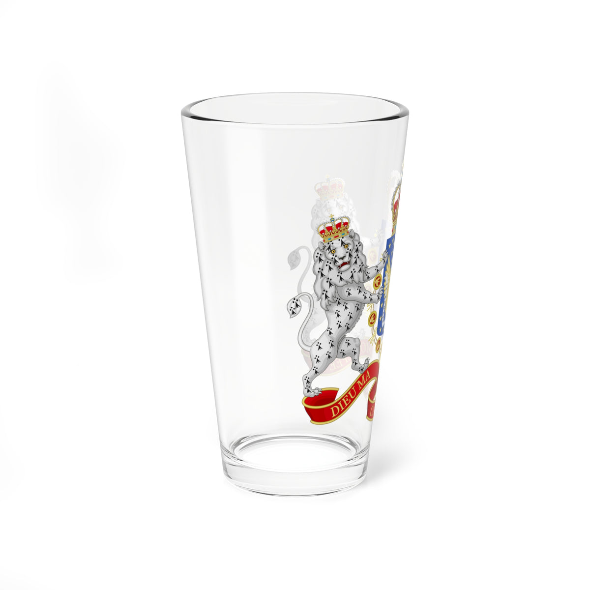 Great Coat of Arms of the Kingdom of Haiti 1811-1820 (Haiti) (Coat of Arms) Pint Glass 16oz