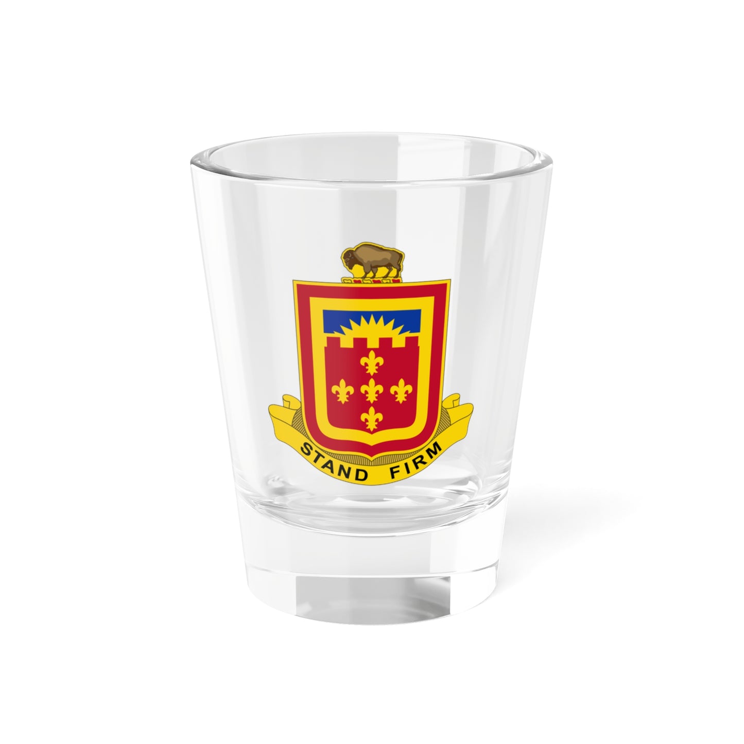 350 Armored Field Artillery Battalion (U.S. Army) Shot Glass 1.5oz