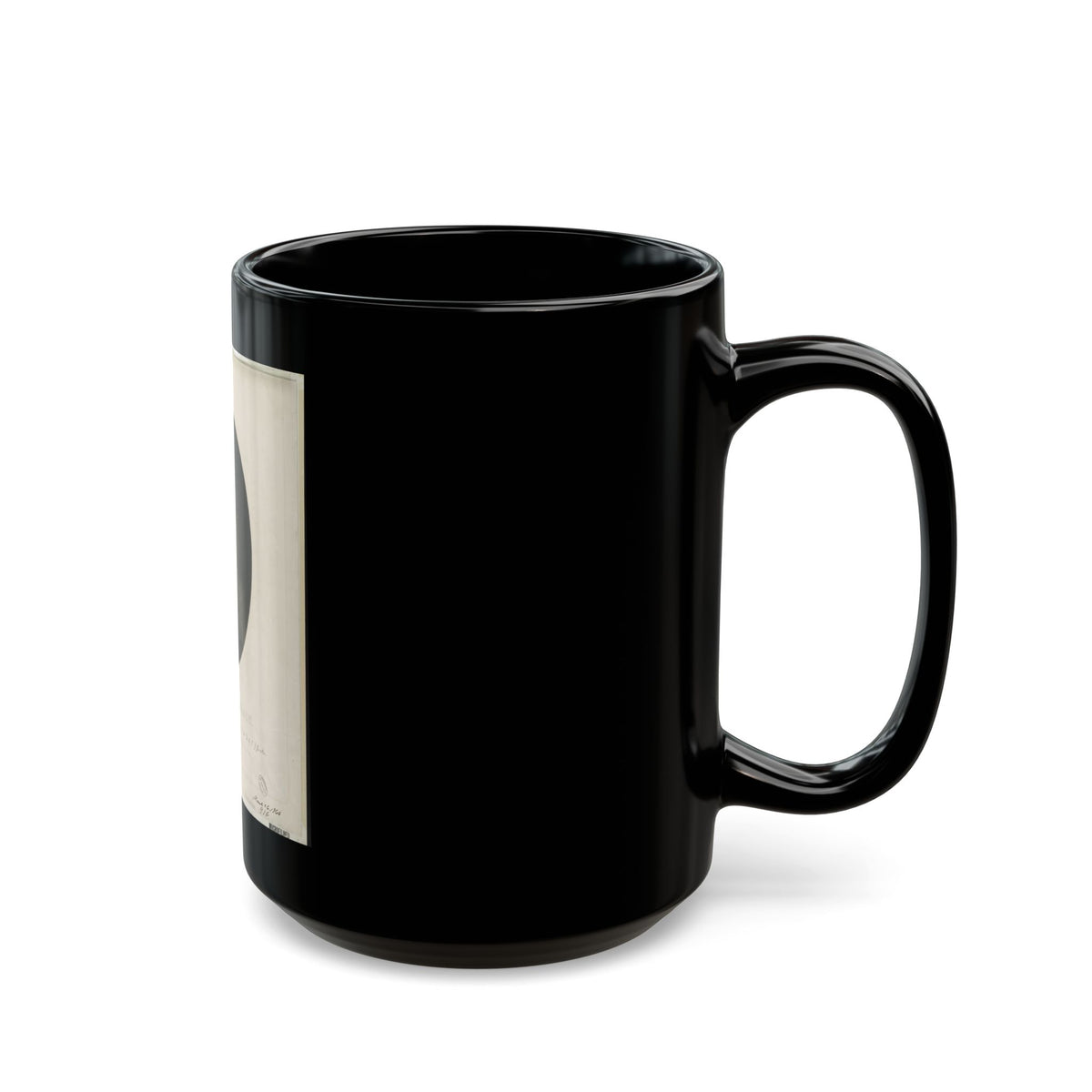 Stonewall  Jackson From A Photograph From Life (U.S. Civil War) Black Coffee Mug