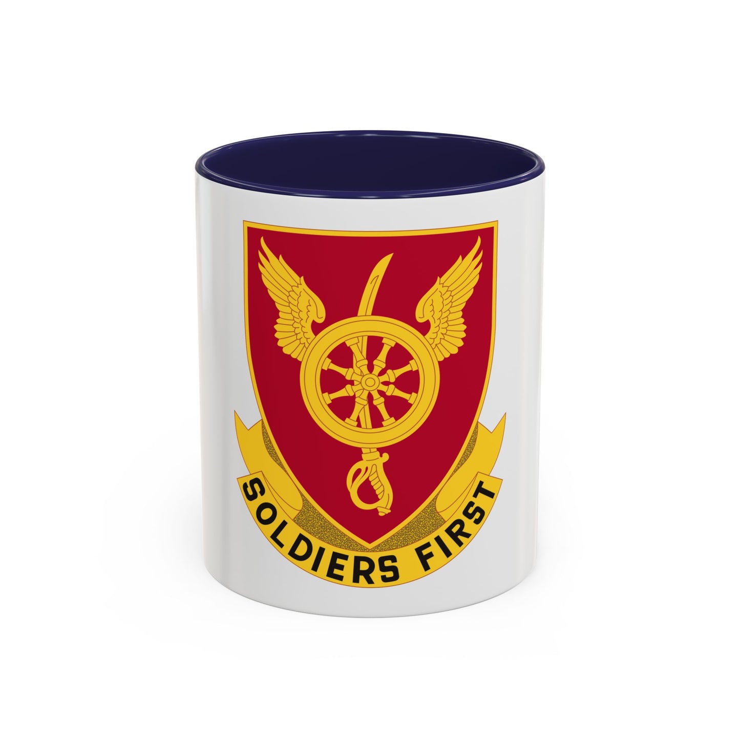 79 Ordnance Battalion Obsolete Insignia (U.S. Army) Accent Coffee Mug
