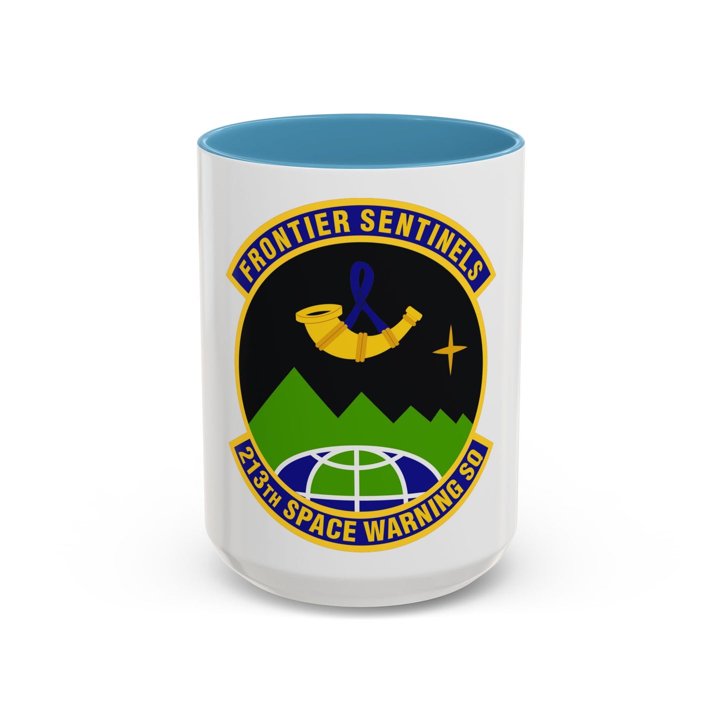 213th Space Warning Squadron (U.S. Air Force) Accent Coffee Mug