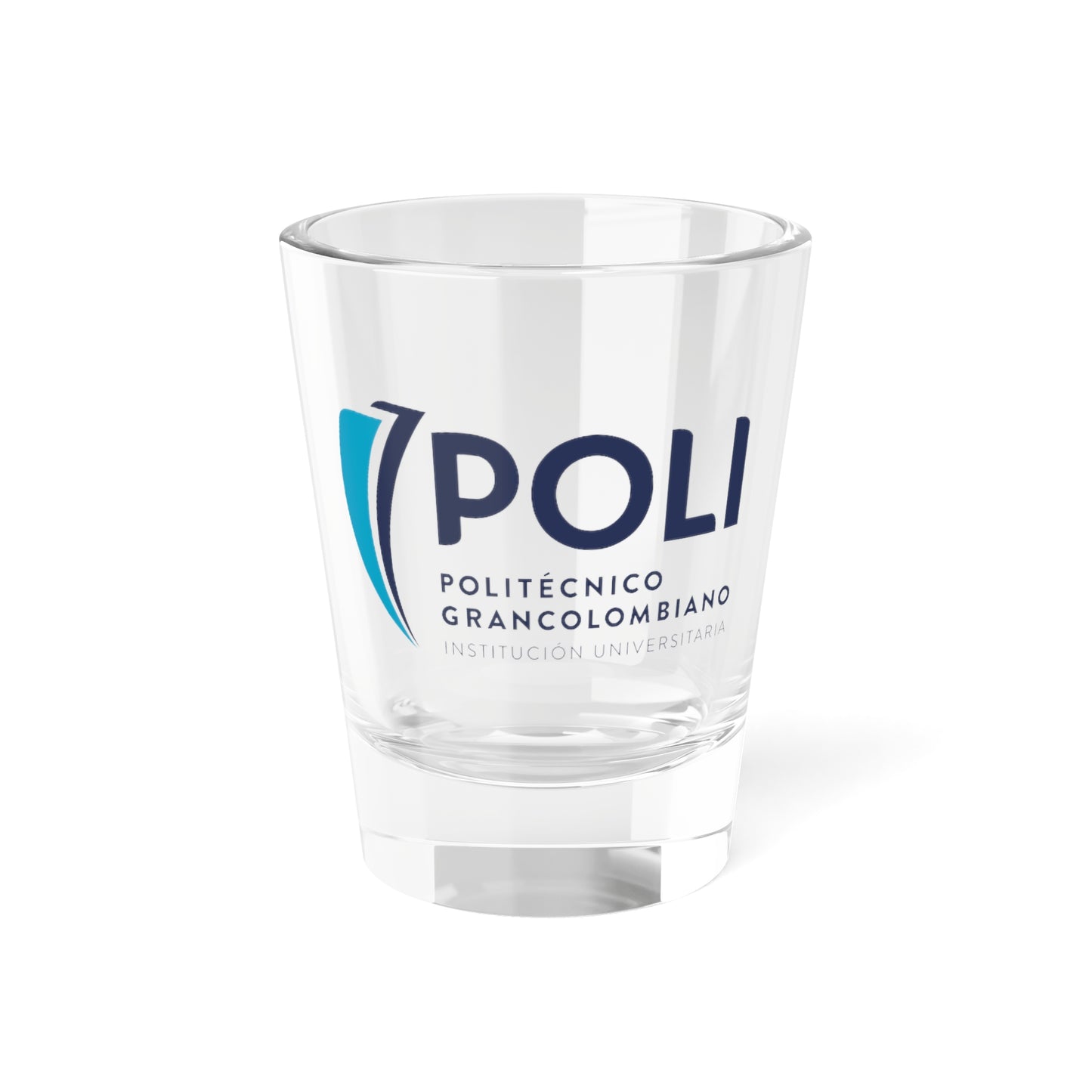 Logo del Politécnico Grancolombiano (Colombia) (Coat of Arms) Shot Glass 1.5oz