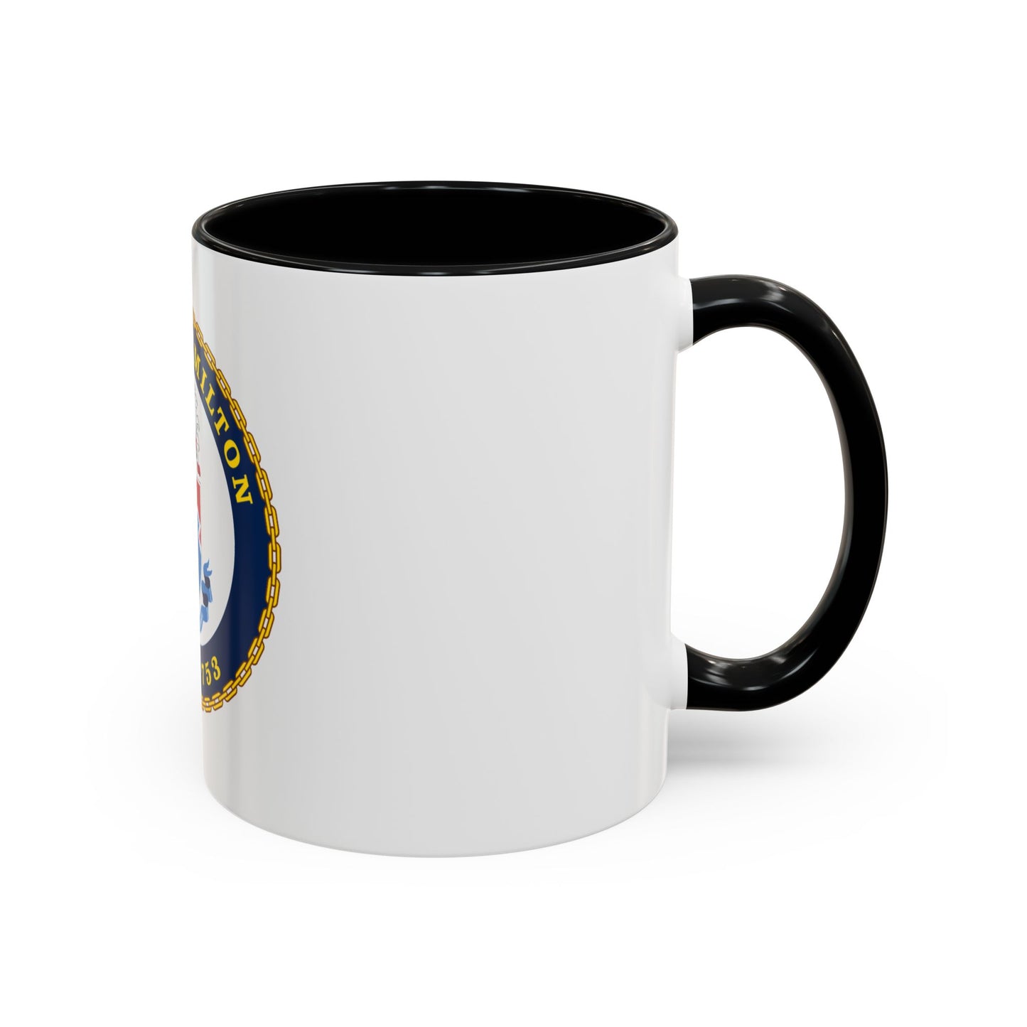 USCGC Hamilton WMSL 753 (U.S. Coast Guard) Accent Coffee Mug